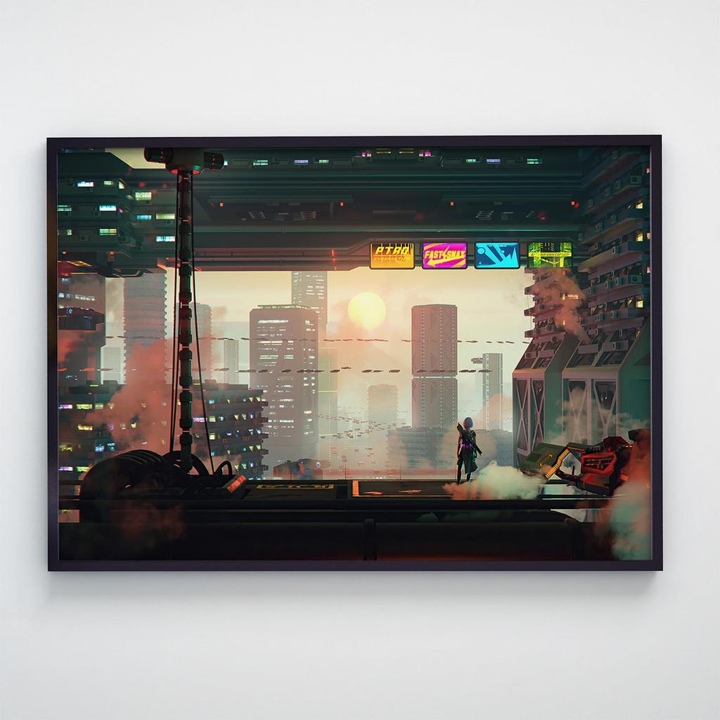 Постер Наукова Фантастика (Sci-Fi) SFI211