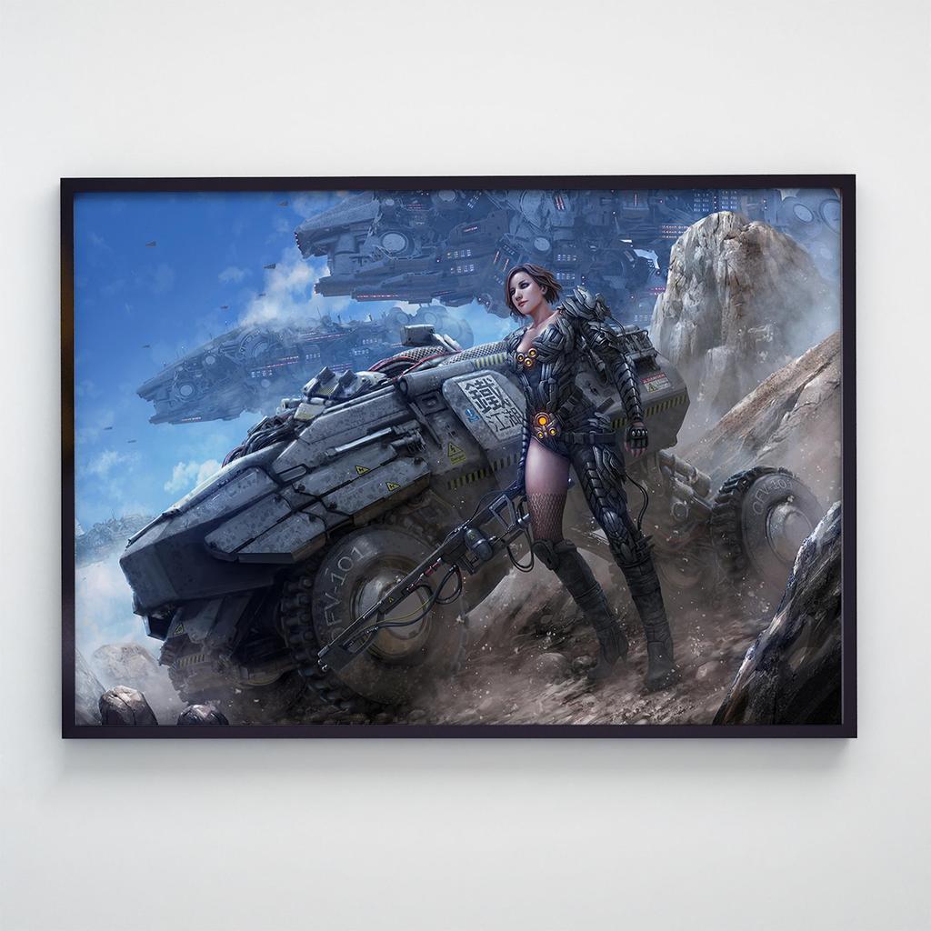 Постер Наукова Фантастика (Sci-Fi) SFI369