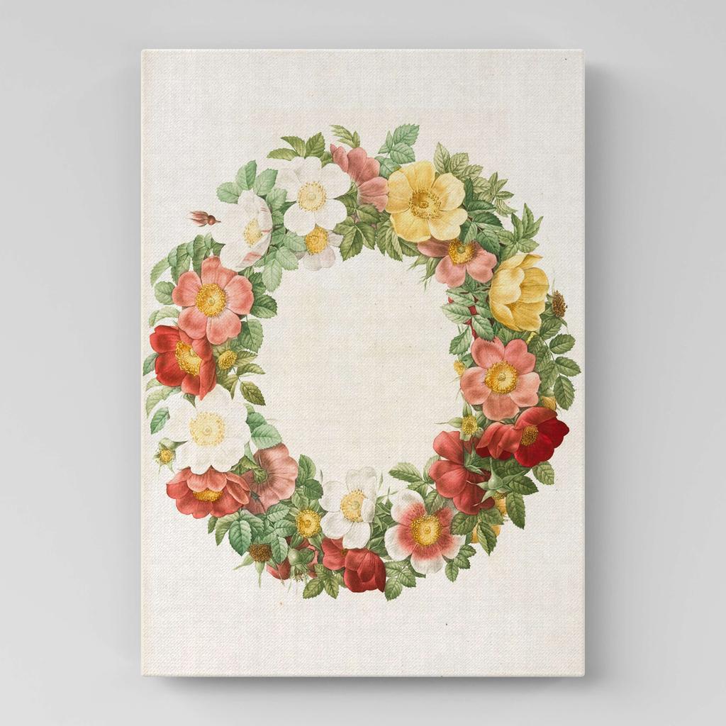 Картина с цветами (Ботаника) FB1049