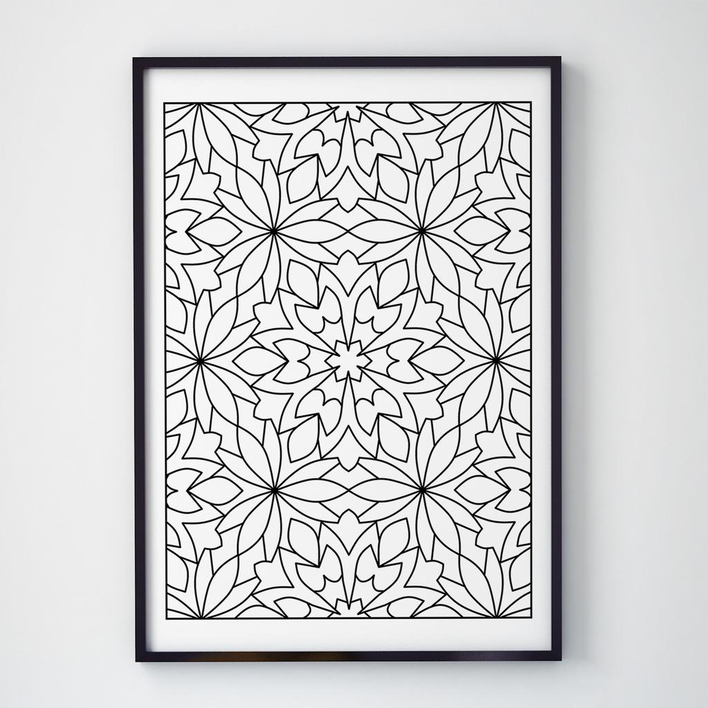 Постер в інтер'єр Абстракція AT1012