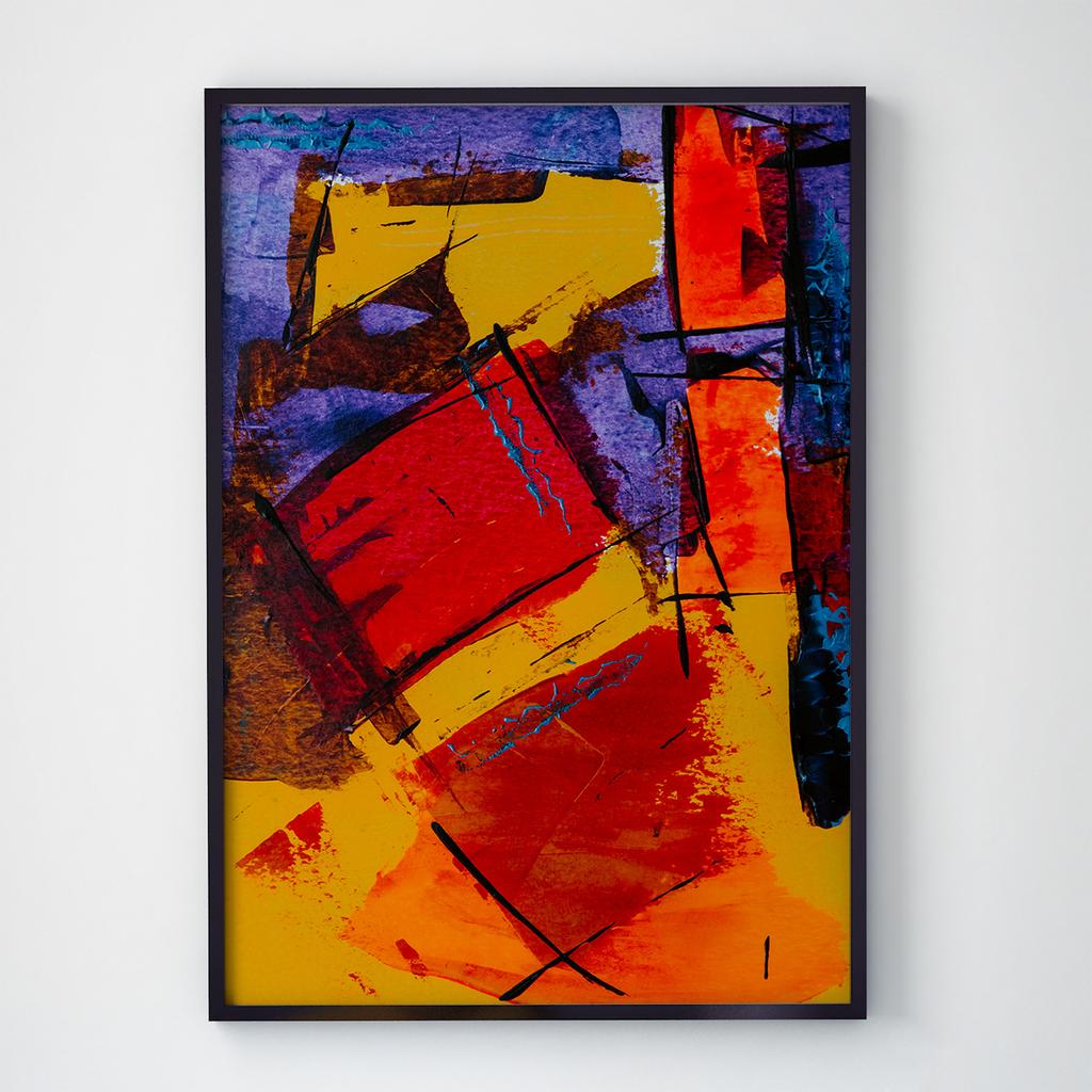 Постер в інтер'єр Абстракція AT1020