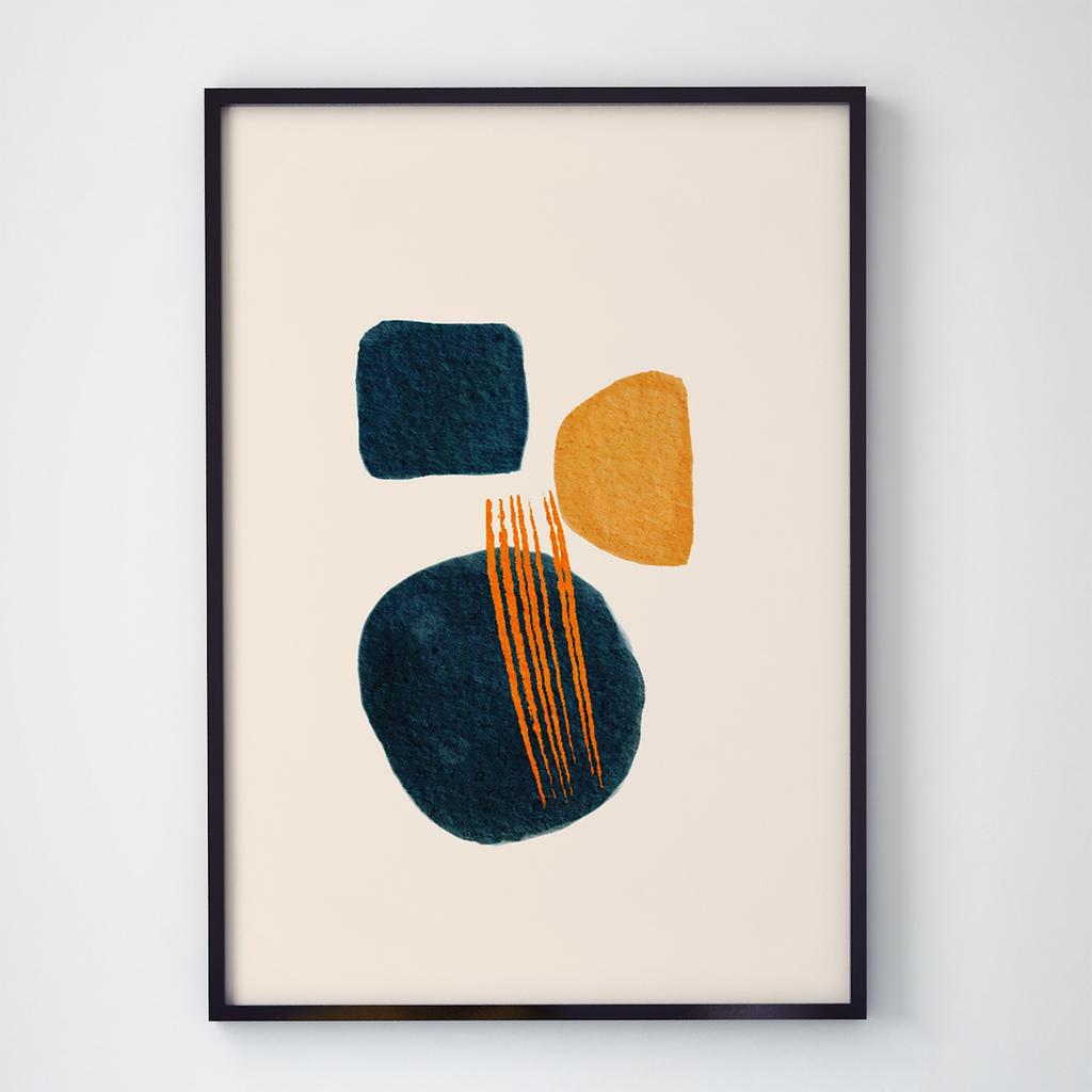 Постер в інтер'єр Абстракція AT1023