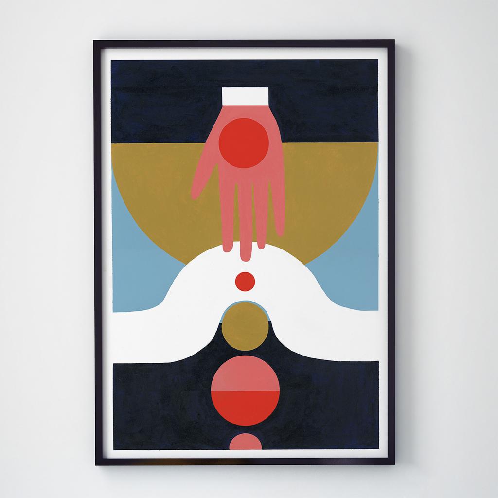 Постер в інтер'єр Абстракція AT1027