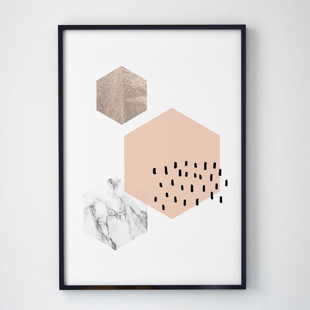 Постер в інтер'єр Абстракція AT1028