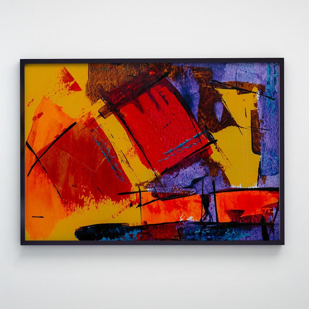 Постер в інтер'єр Абстракція AT1033