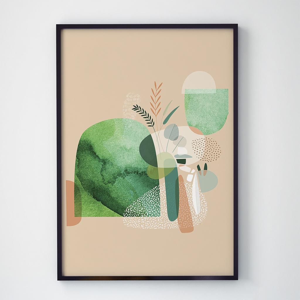 Постер в інтер'єр Абстракція AT1035