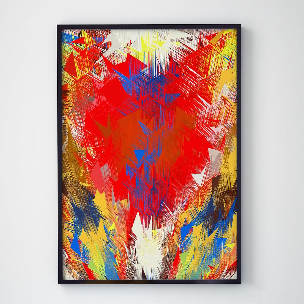 Постер в інтер'єр Абстракція AT1037