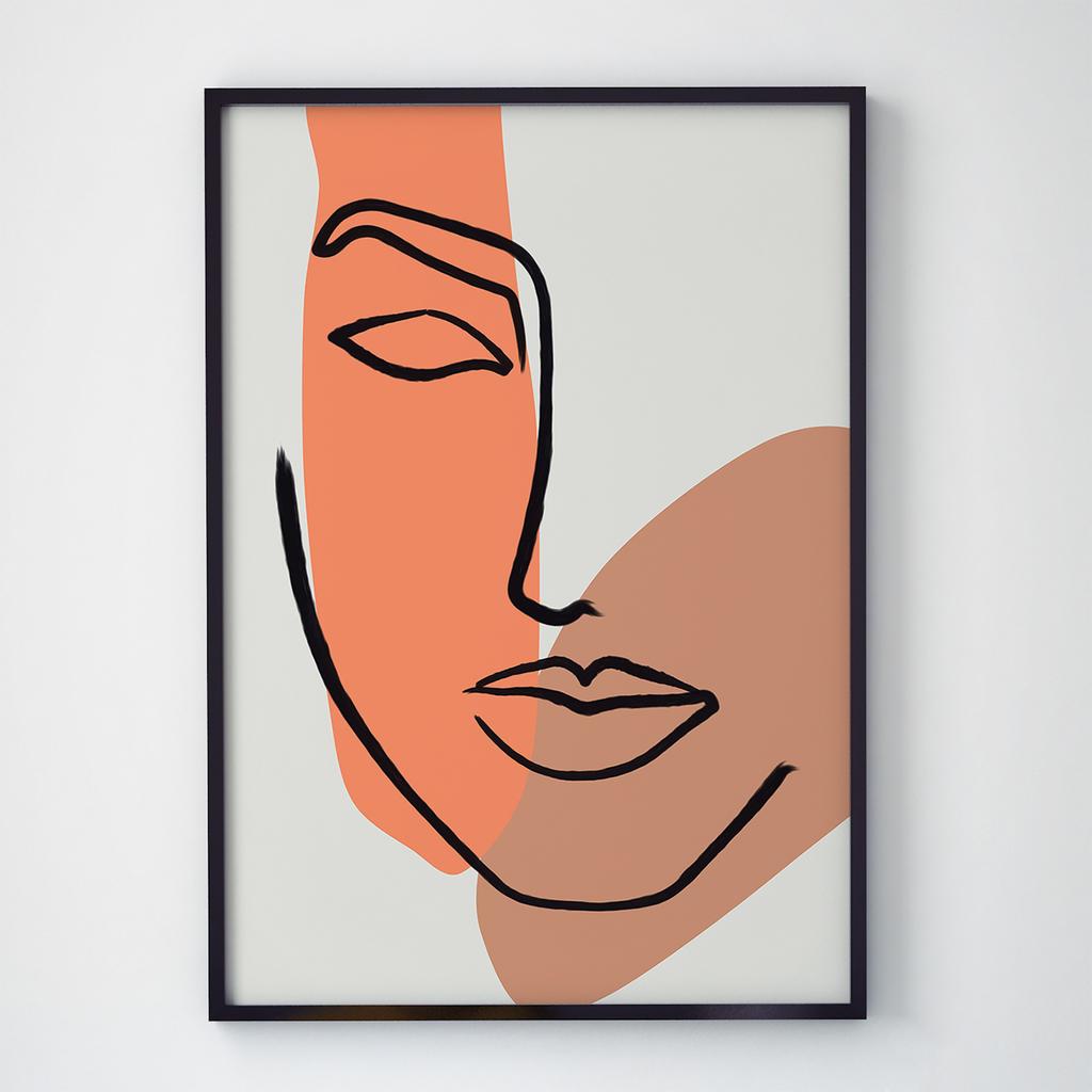 Постер в інтер'єр Абстракція AT1040