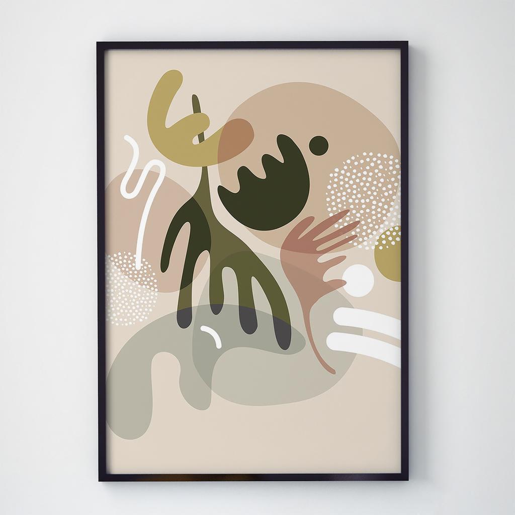 Постер в інтер'єр Абстракція AT1051