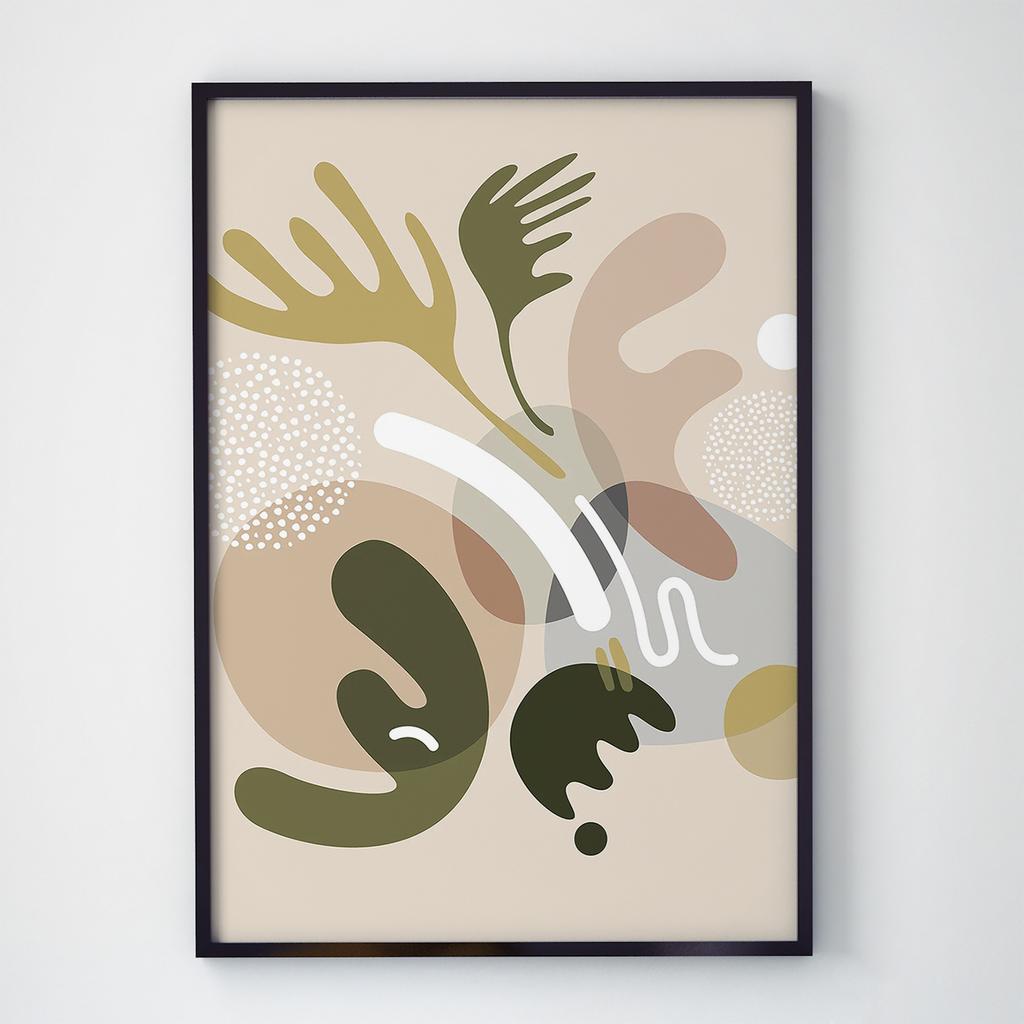 Постер в інтер'єр Абстракція AT1052