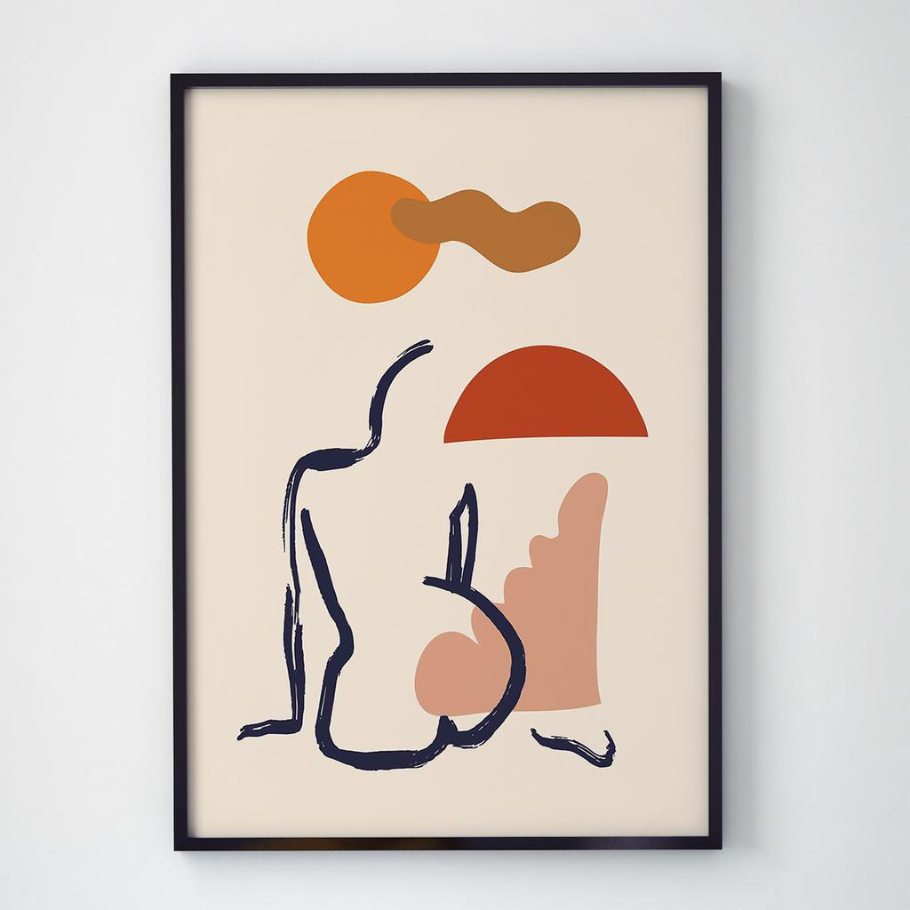 Постер в інтер'єр Абстракція AT1059