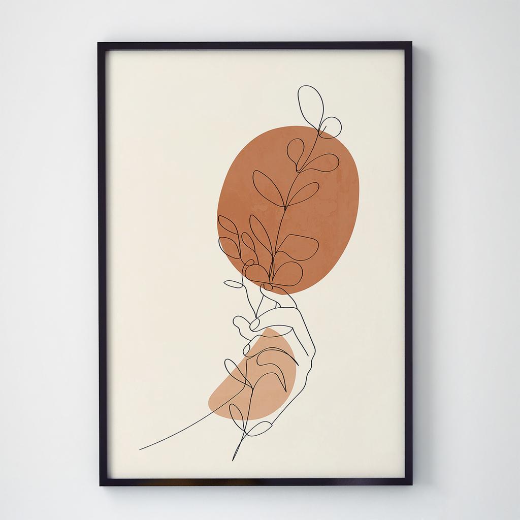 Постер в інтер'єр Абстракція AT1063