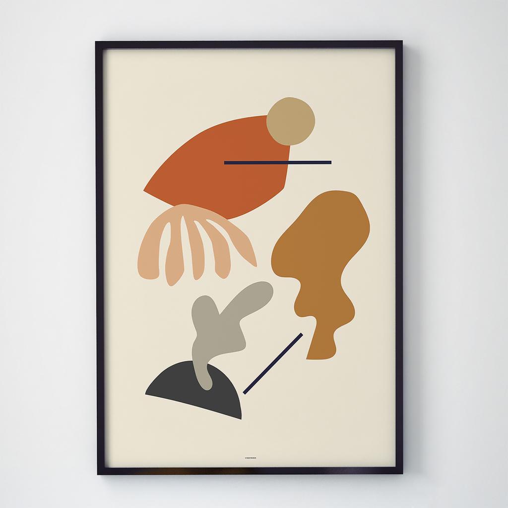 Постер в інтер'єр Абстракція AT1069