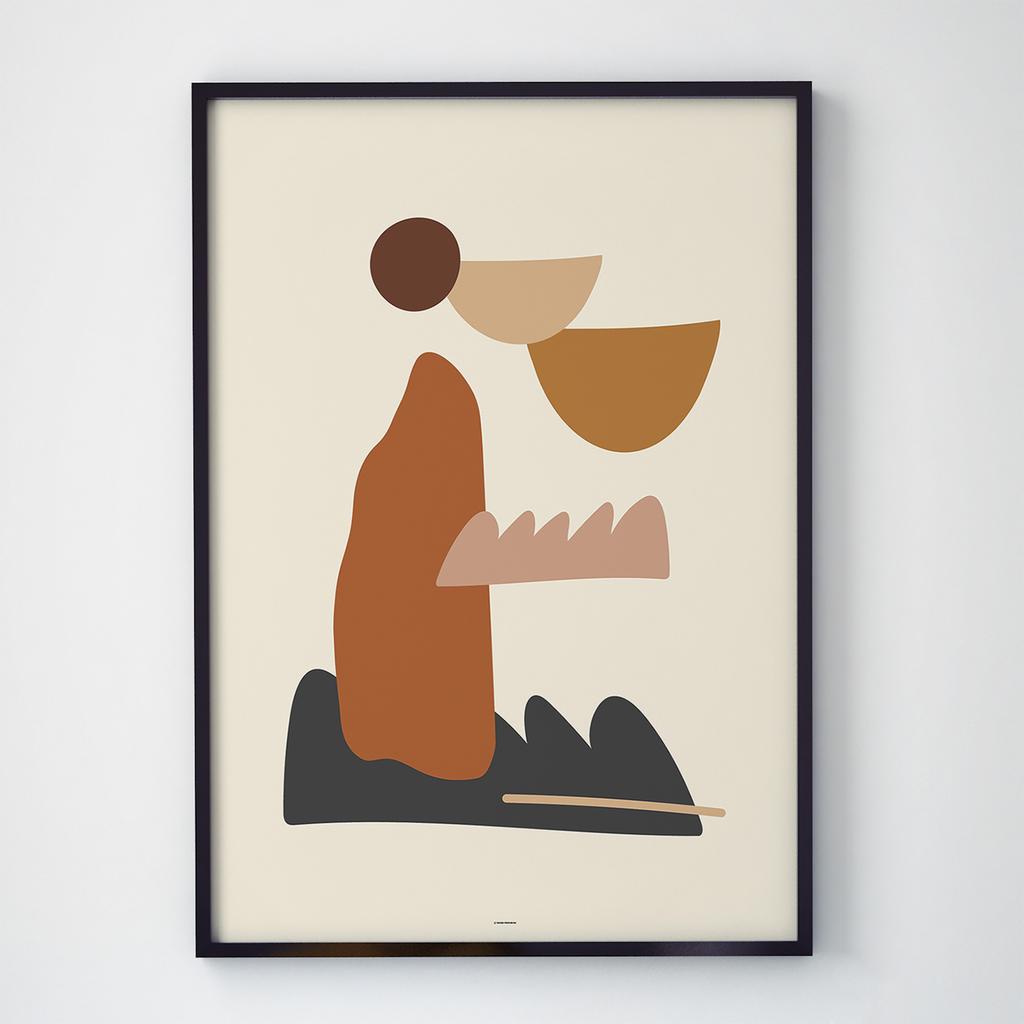 Постер в інтер'єр Абстракція AT1071