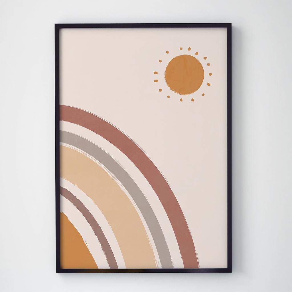 Постер в інтер'єр Абстракція AT1076