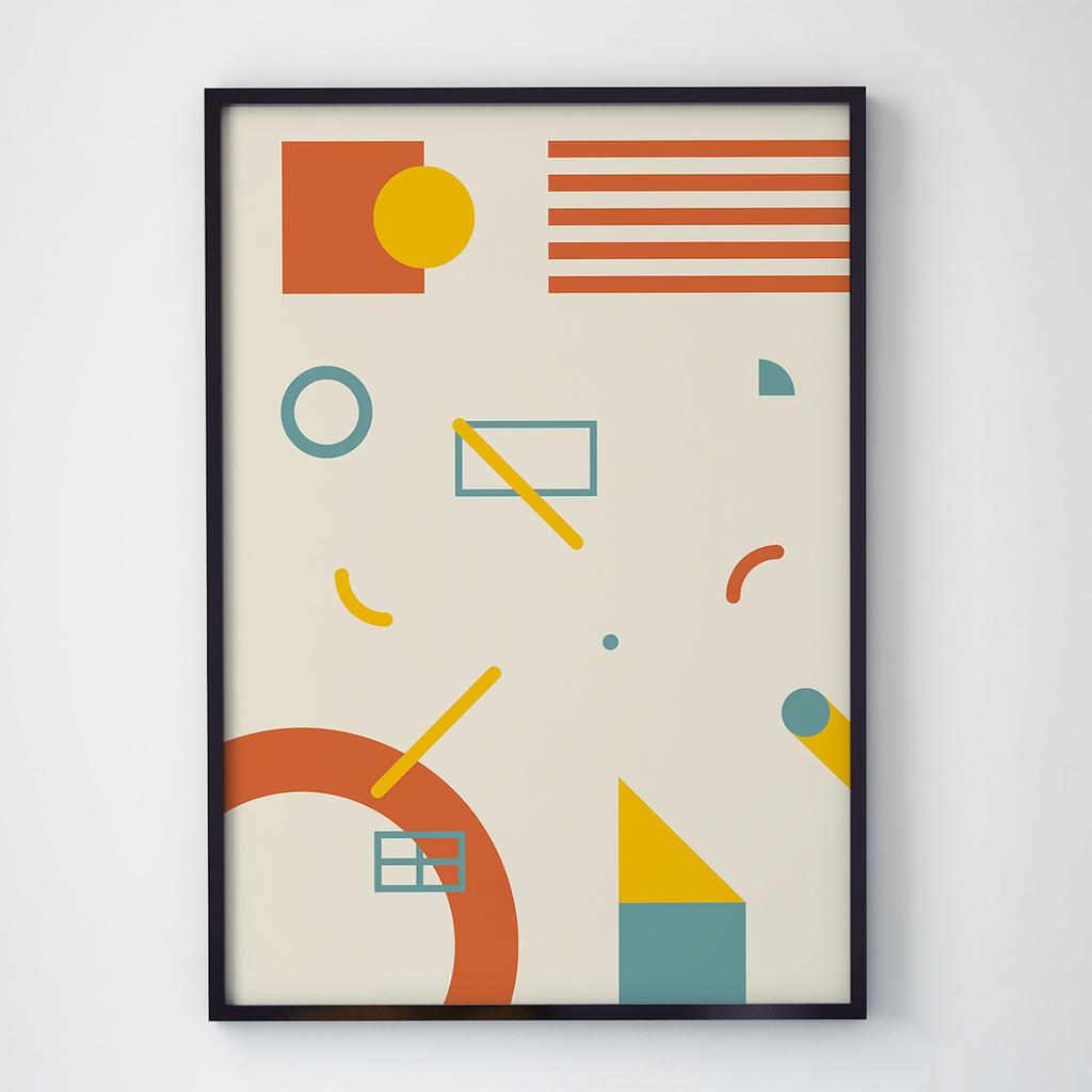 Постер в інтер'єр Абстракція AT1079