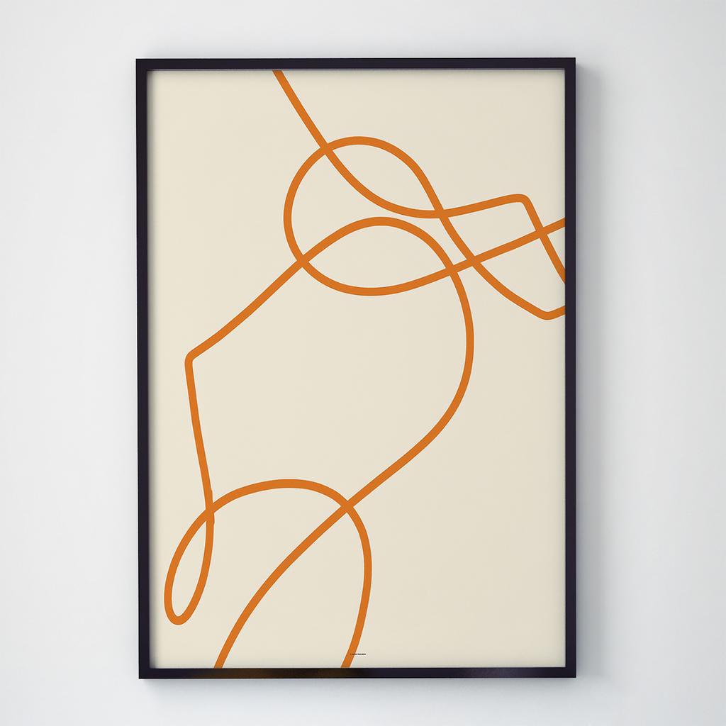 Постер в інтер'єр Абстракція AT1084