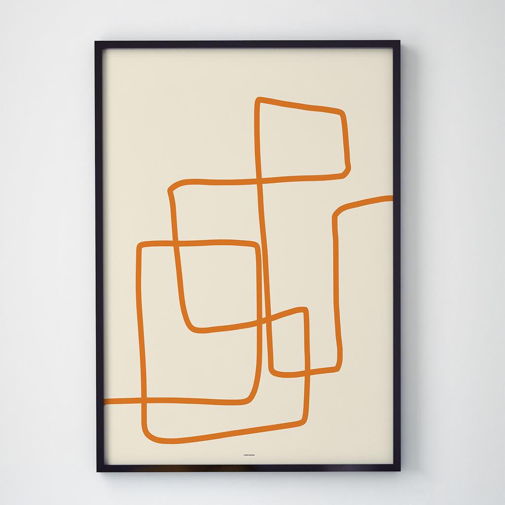 Постер в інтер'єр Абстракція AT1085