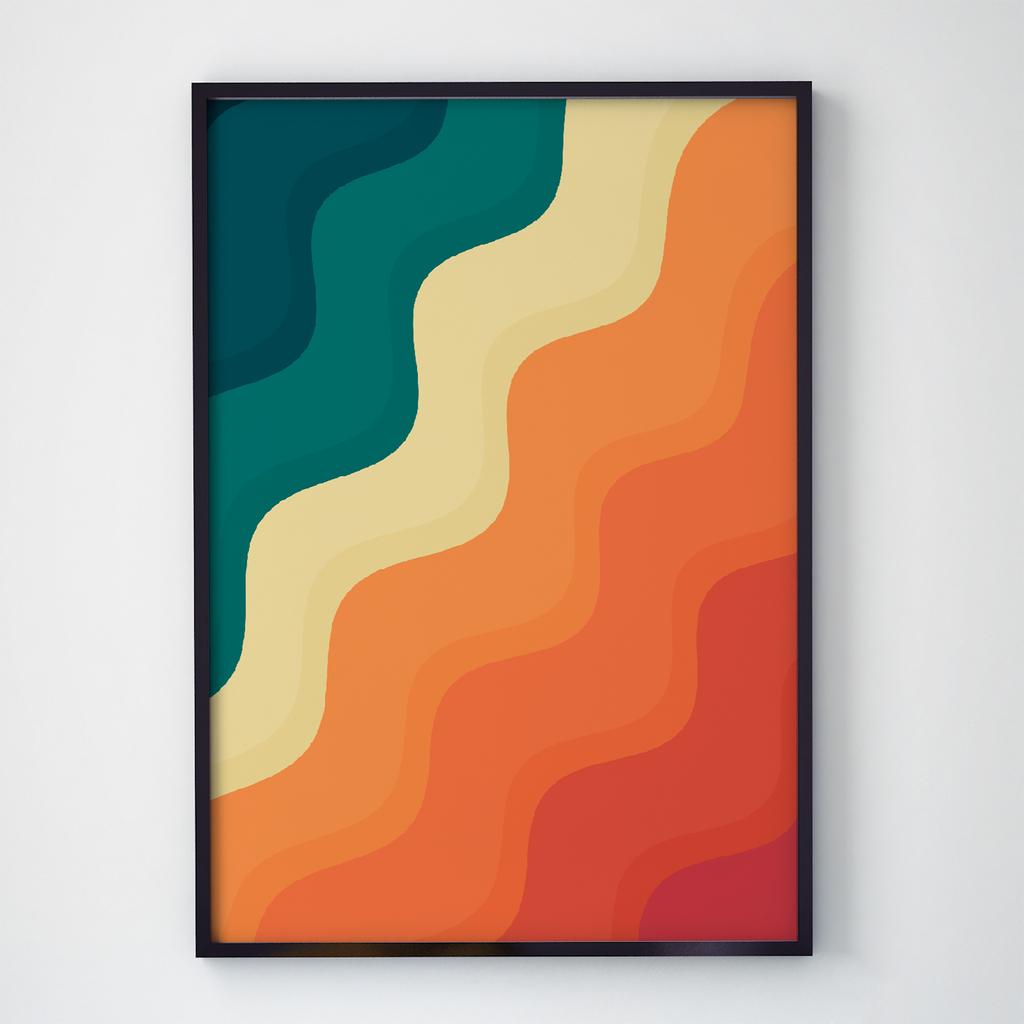 Постер в інтер'єр Абстракція AT1088