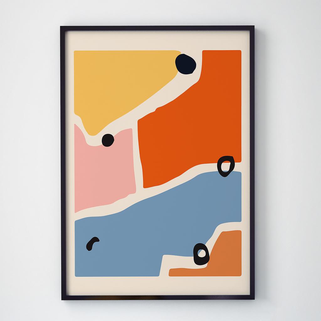 Постер в інтер'єр Абстракція AT1091