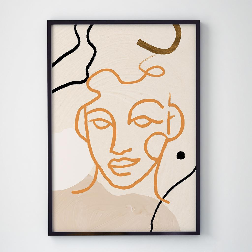 Сучасний постер в інтер'єр SPS011