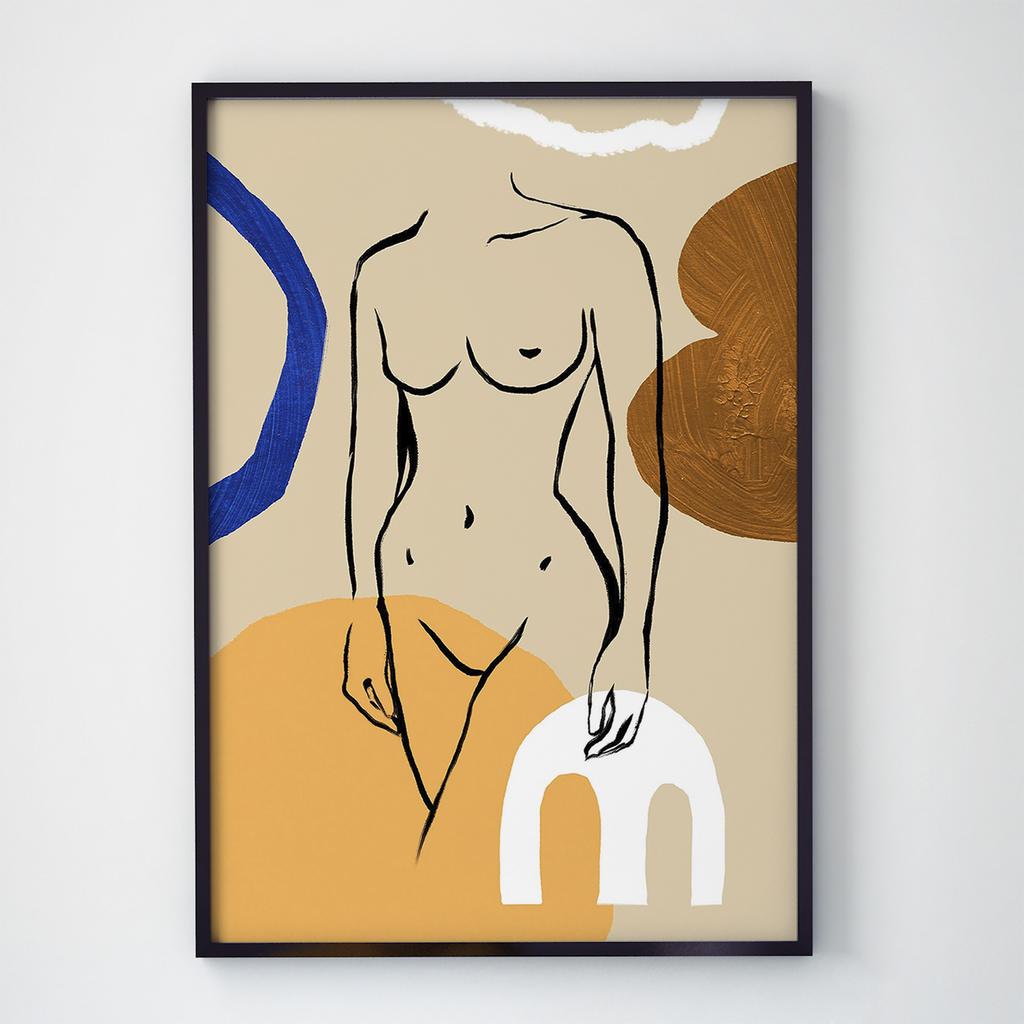 Сучасний постер в інтер'єр SPS021