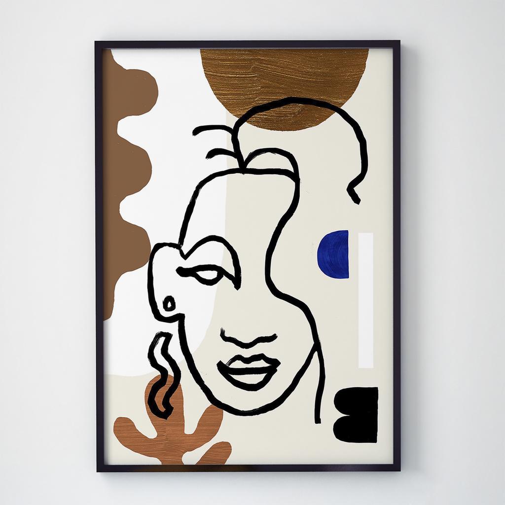 Сучасний постер в інтер'єр SPS023