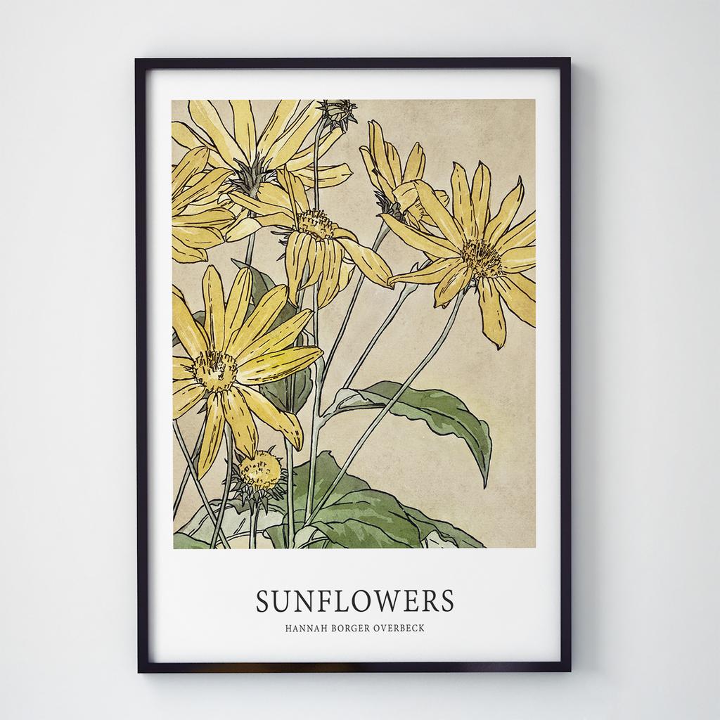 Постер на стіну з квітами WF1003