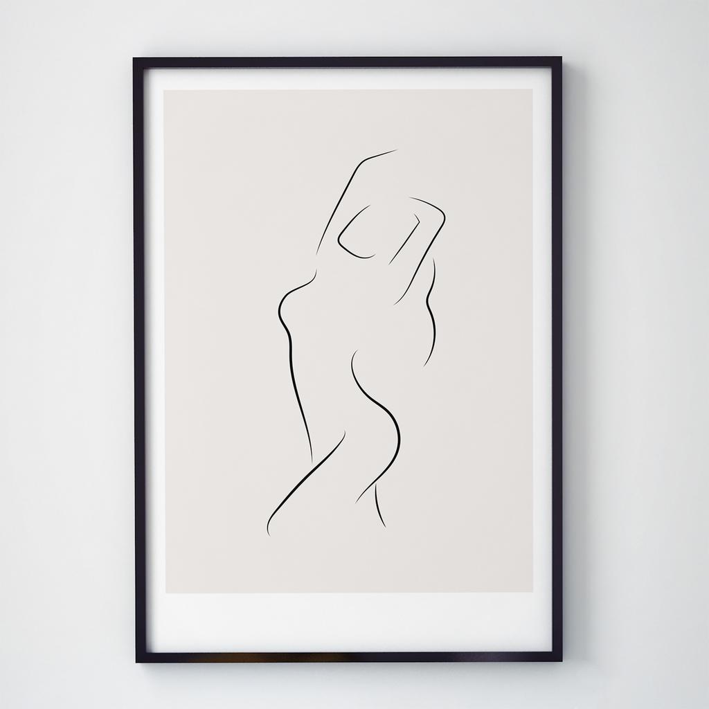 Постер Лінії Дівчина LC1001