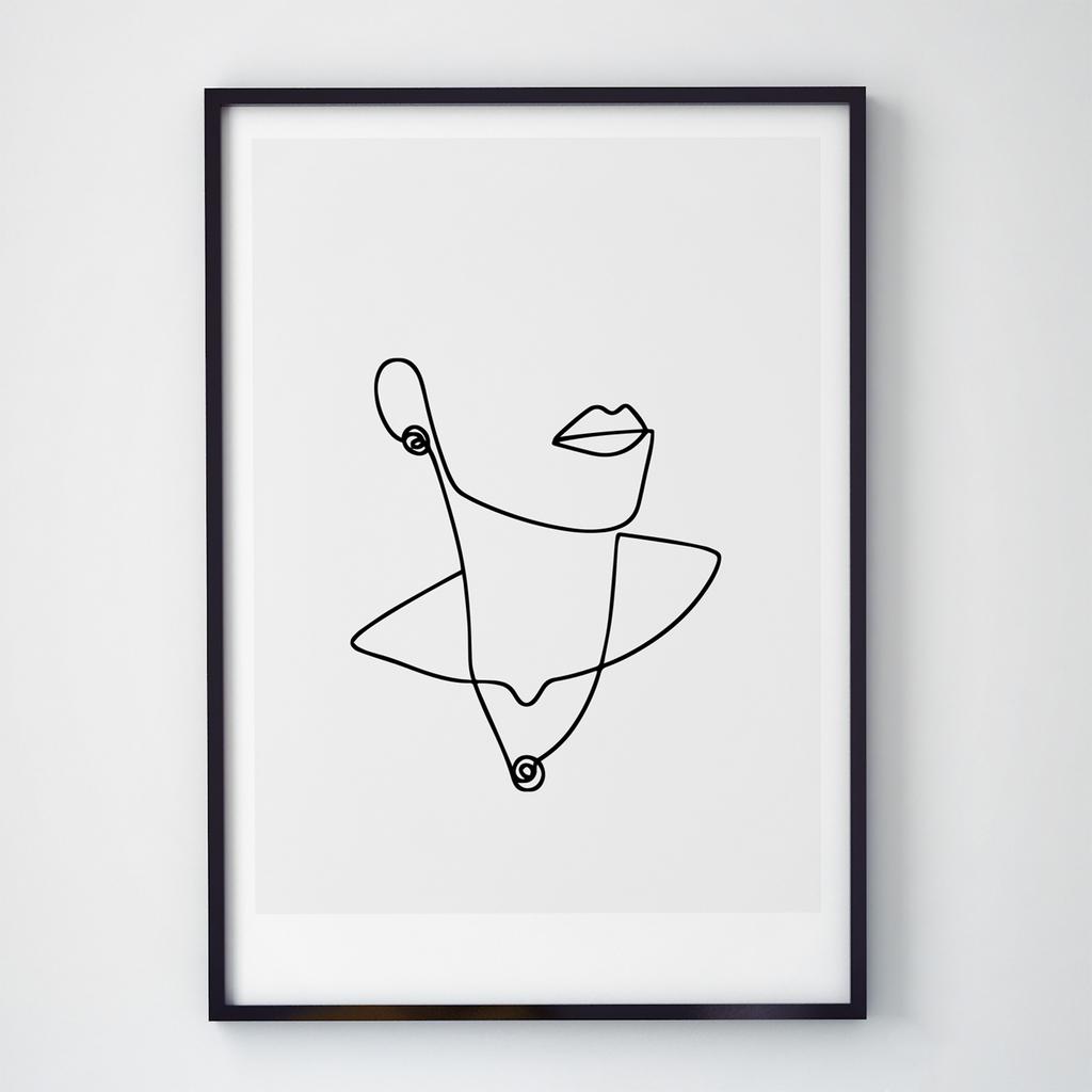 Постер Лінії Шия LC1004