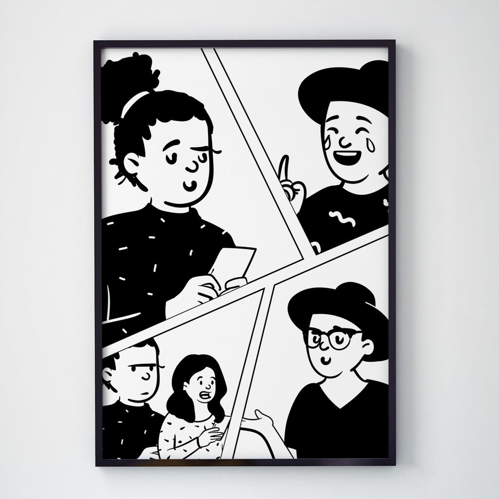 Постер Люди PL1001