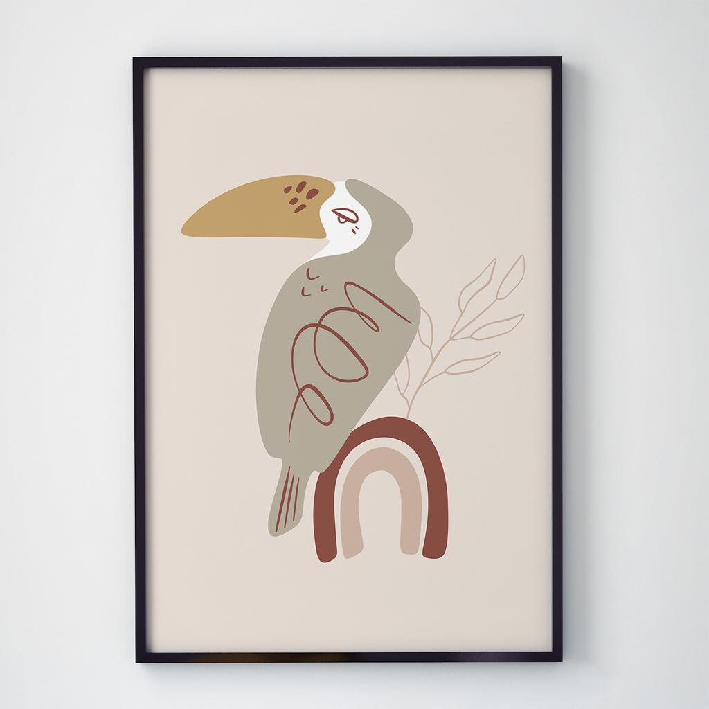 Постер на стіну з Птахами B001