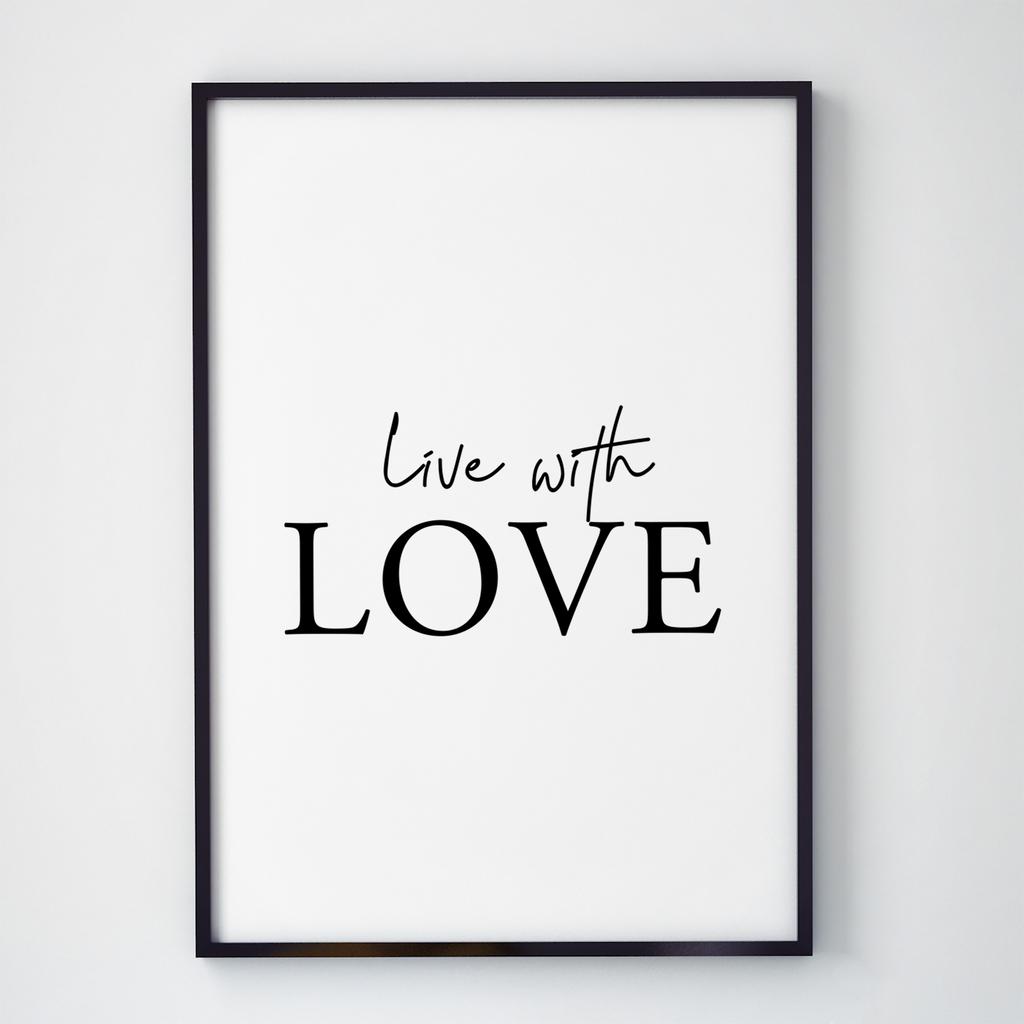 Постер з текстами та каліграфією TK018