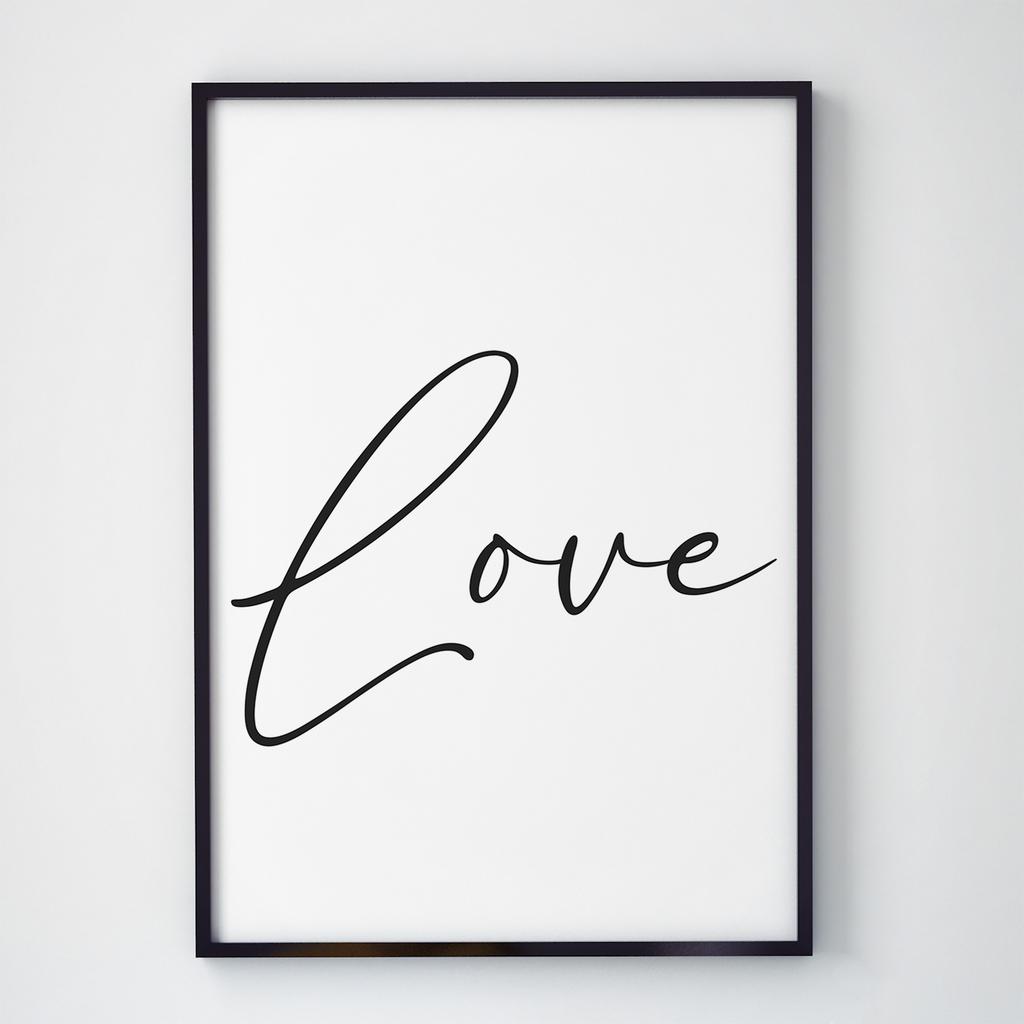 Постер з текстами та каліграфією TK023