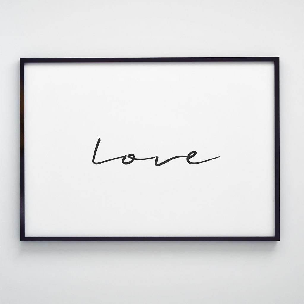 Постер з текстами та каліграфією TK033