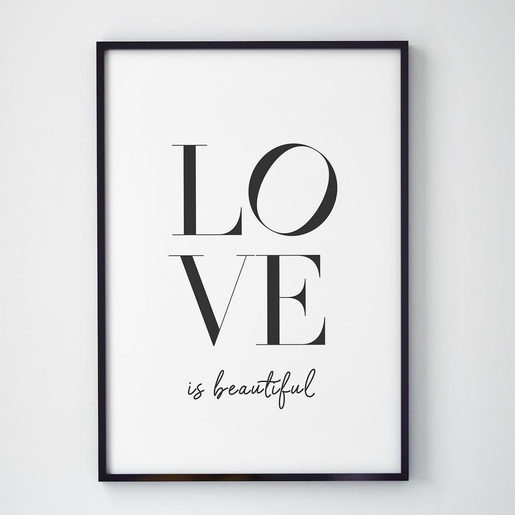 Постер з текстами та каліграфією TK035