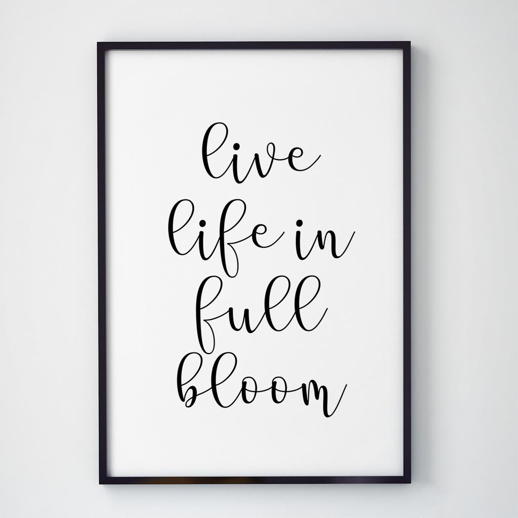 Постер з текстами та каліграфією TK038