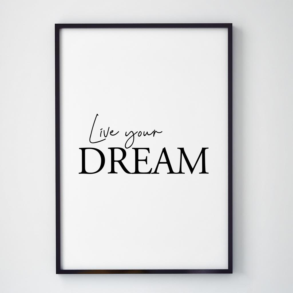 Постер з текстами та каліграфією TK042