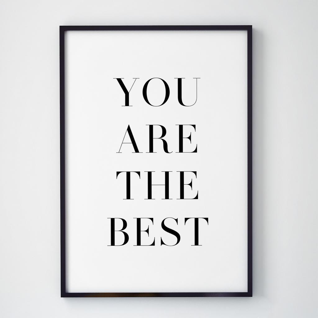 Постер з текстами та каліграфією TK043