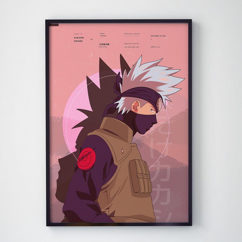 Постер Какаші Хатаке (Kakashi Hatake) KH009