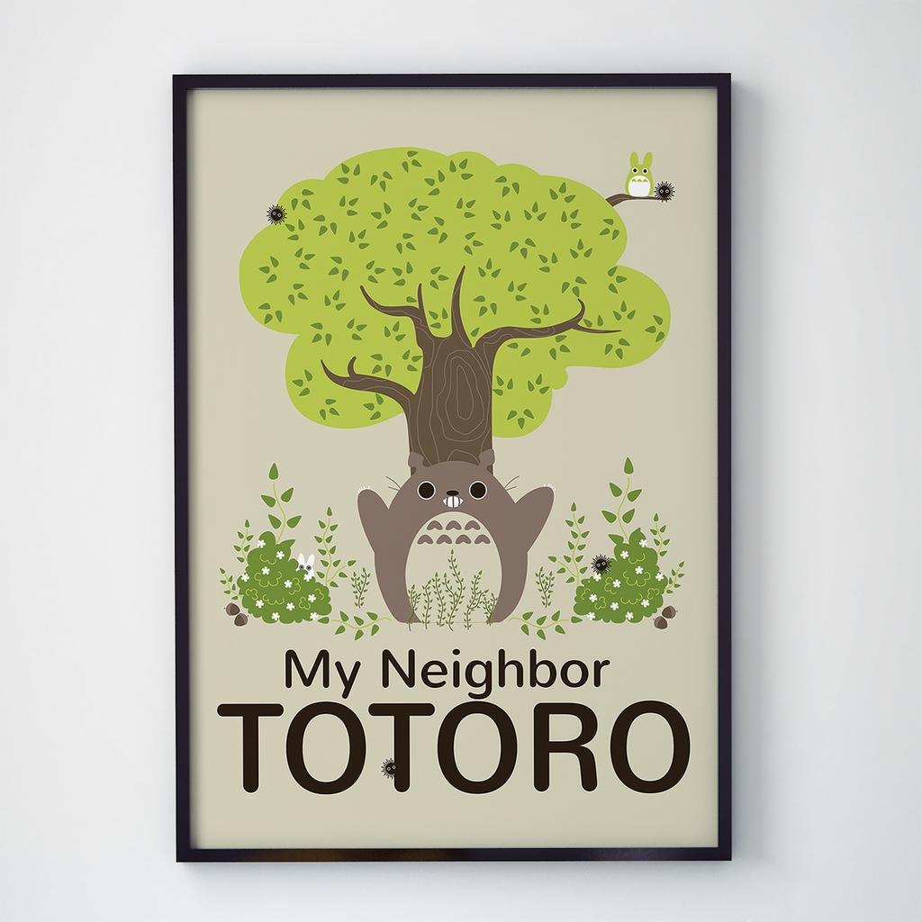 Постер Мій сусід Тоторо (My Neighbor Totoro) NT008