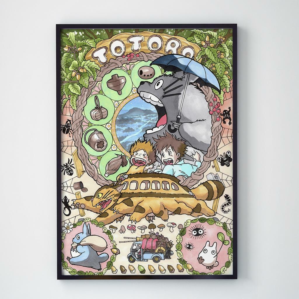 Постер Мій сусід Тоторо (My Neighbor Totoro) NT011