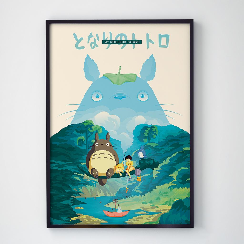 Постер Мій сусід Тоторо (My Neighbor Totoro) NT014