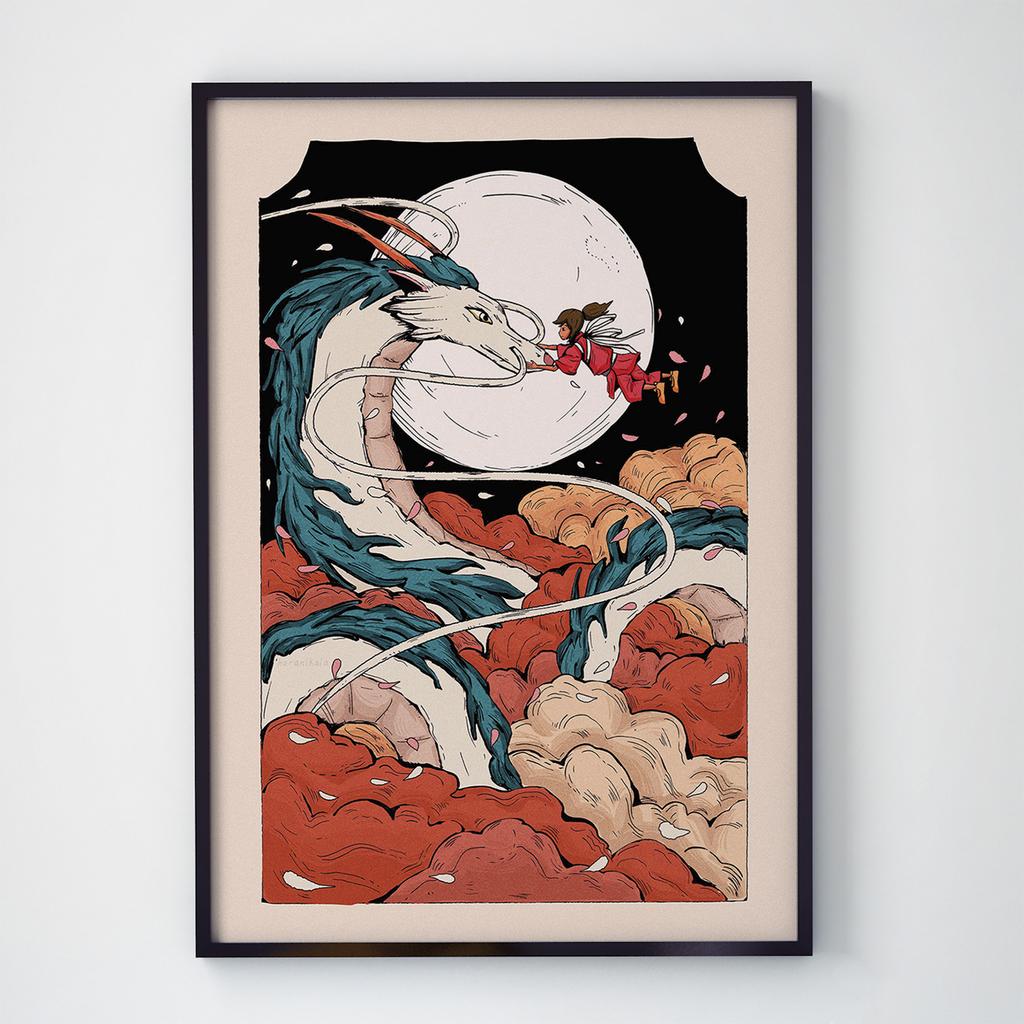 Постер Віднесені привидами (Spirited Away) SA008