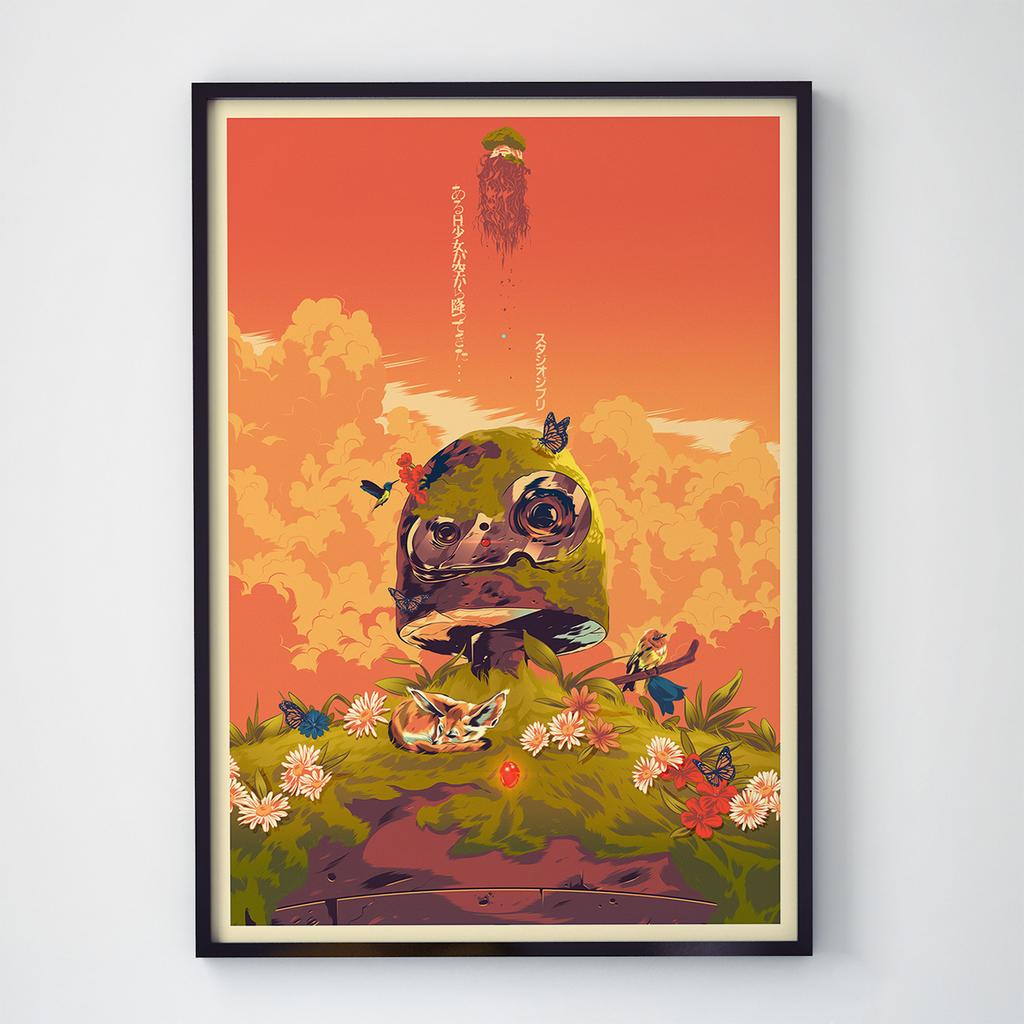 Постер Небесний замок Лапута (Laputa: The Castle in the Sky) CS007