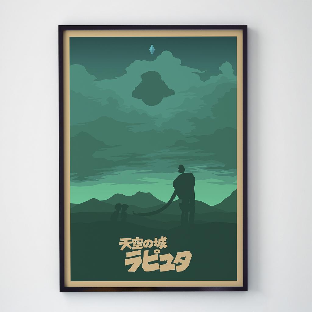 Постер Небесний замок Лапута (Laputa: The Castle in the Sky) CS012