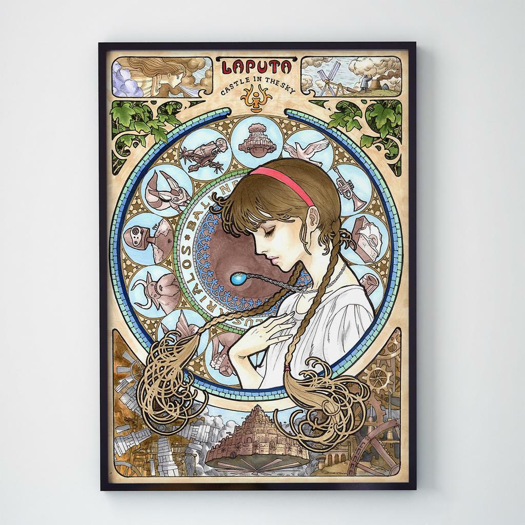Постер Небесний замок Лапута (Laputa: The Castle in the Sky) CS015
