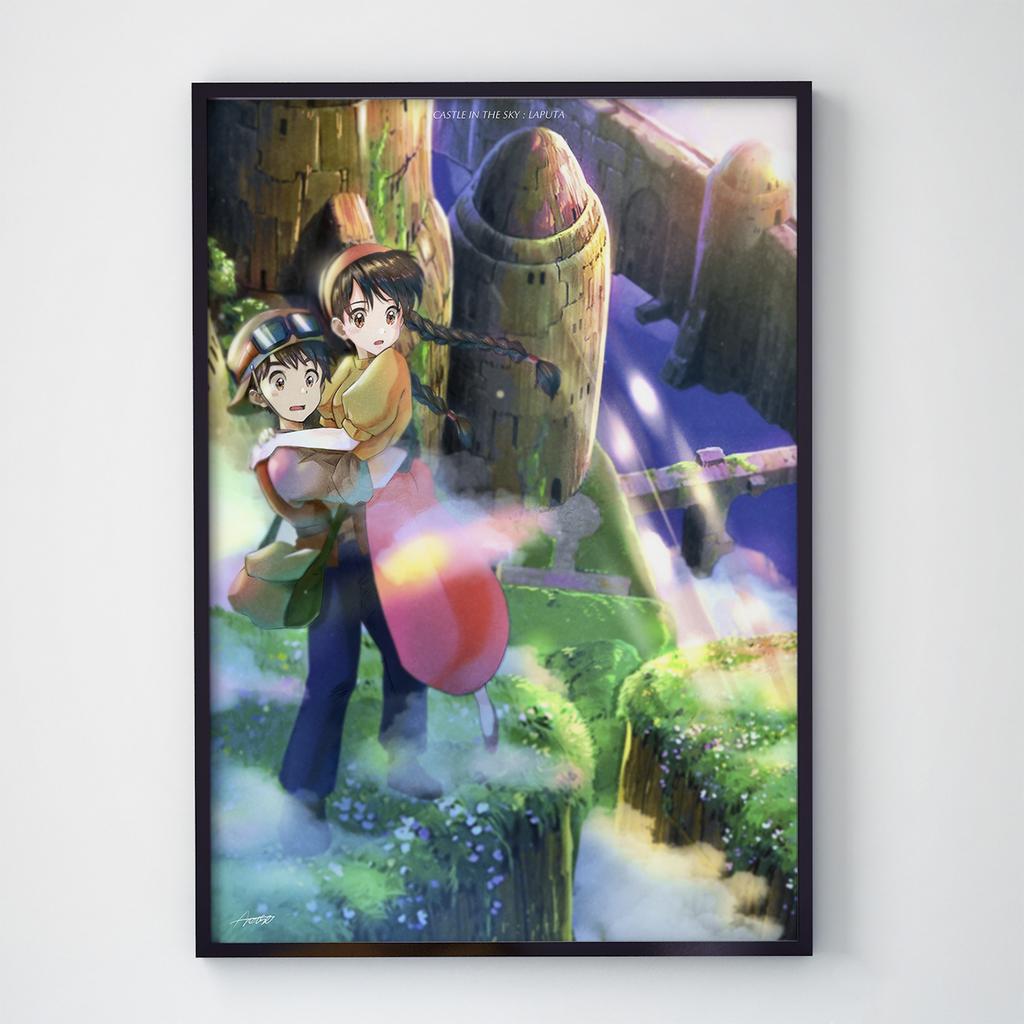 Постер Небесний замок Лапута (Laputa: The Castle in the Sky) CS017