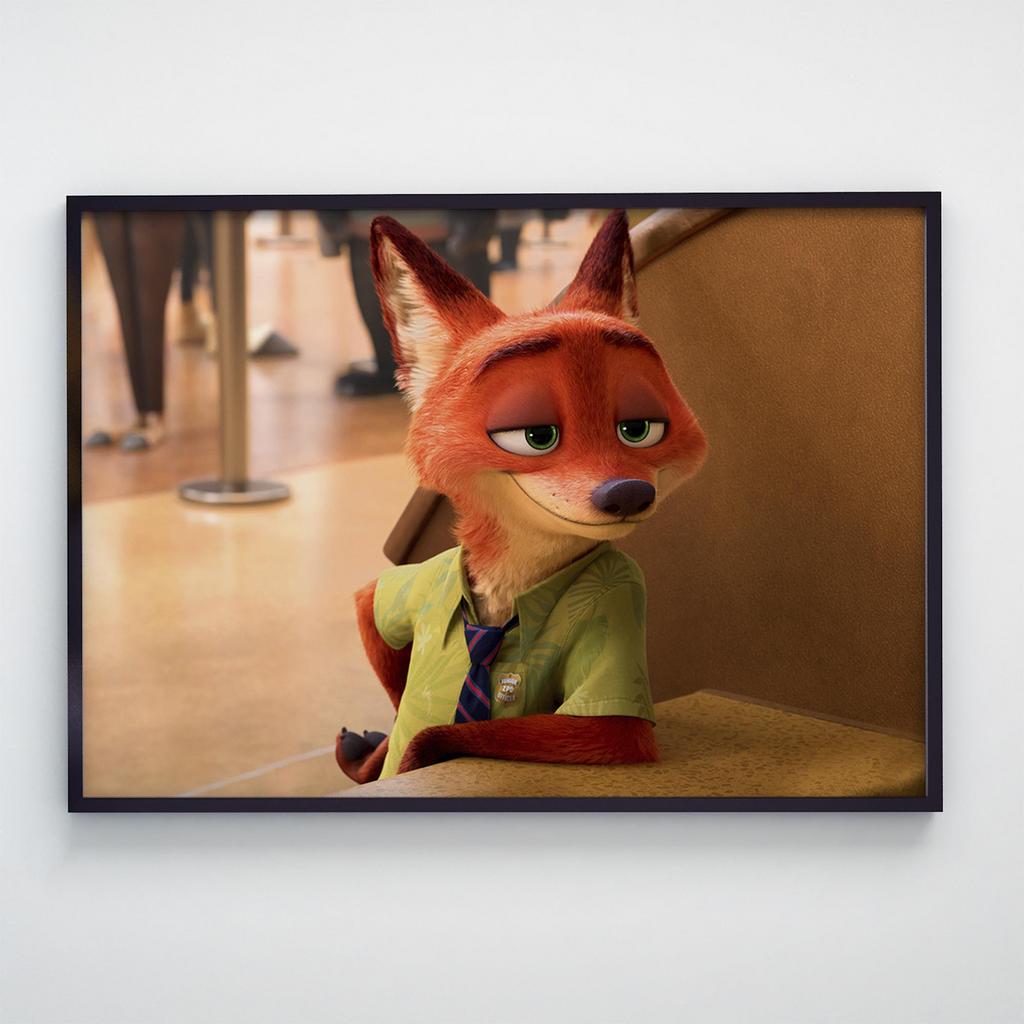 Постер Звірополіс (Zootopia) SQ002