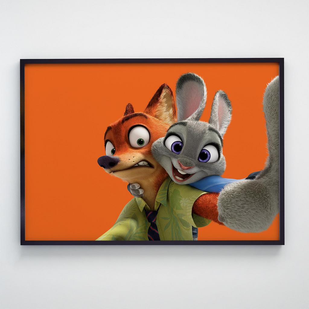 Постер Звірополіс (Zootopia) SQ003